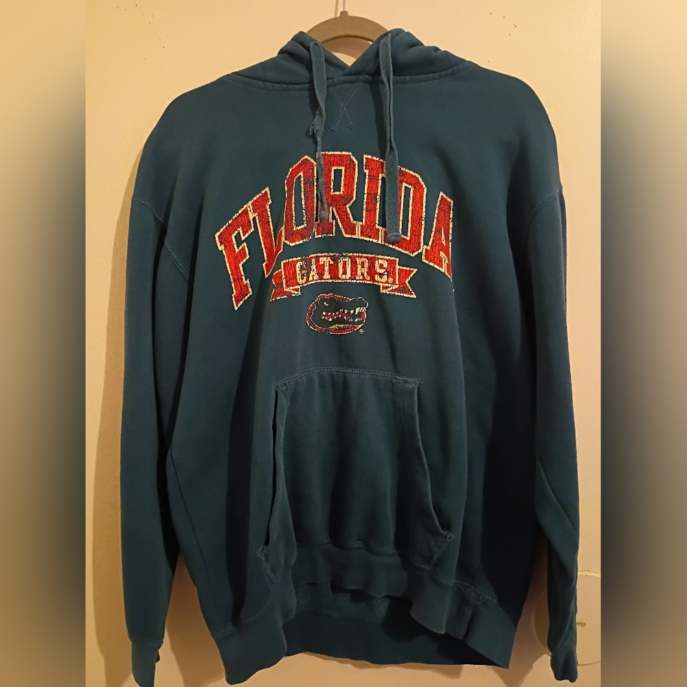 Genuine‎ Stuff Florida Gators Blue Hoodie Sz L